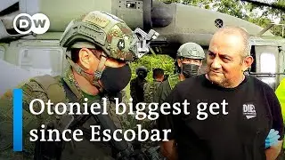 Colombia's most-wanted drug lord Otoniel captured in jungle hideout | DW News