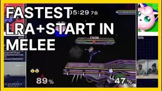 FASTEST LRA+START IN MELEE (plumface_) | Smash Melee Highlights