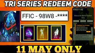 Free Fire Redeem Code For Today May 11 FF.Rewards Redeem Code For Hip Hop, Criminal, Flag Emote