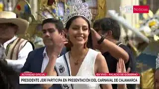 🥳🤩El carnaval de Cajamarca en Palacio de Gobierno 🤩🥳