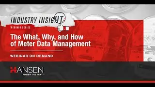 Preview the Webinar: Energy Insight - What Why and How of Meter Data Management