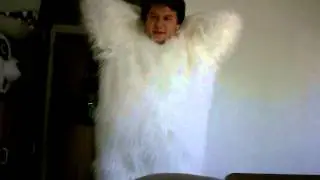 Fluffy Kitty Cat Suit Up