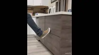 Tip-on blumotion for drawer. Just touch to open and a soft close