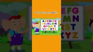 A B C D E F G | Now I know My ABC |  Learn ABC Alphabet with Song #abc  #shorts