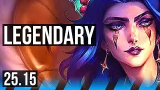 LEBLANC vs ZED (MID) | 14/1/4, Legendary | EUW Diamond | 25.15