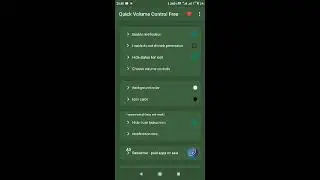 How to control volume Without using switches | Quick volume control free App volume control settings