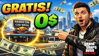Hands On Car Wash GRATIS GTA Online | Cara Munculin di Map & Claim Gratis