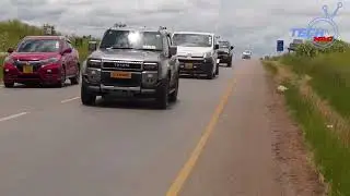 Автоколонна с блаженным Гезой из Хараре в Саньяти, где он будет похоронен.