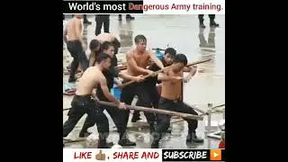 Vietnam 🇻🇳 special force 😲 training..Dangerous training 😳.//#shorts #ytshorts #army