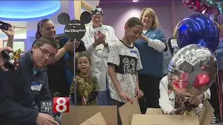 Patients at Connecticut Childrens' Medical Center surprised with trips to Disney World