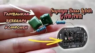 How to modify the amplifier board d3, d1, d5 so that the bass is more stable, the sound is more Hifi