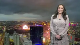 Tracking a wet and windy Christmas Eve here in Vegas!