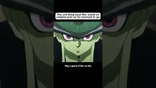 The ant King beat the world champion just as he learned to go#anime #animeedit #youtube