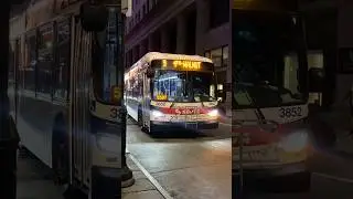 SEPTA 2025 BAE New Flyer XDE40 #3852 on Rt 9 to 4th-Walnut #septa