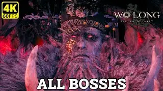 Wo Long: Fallen Dynasty - All DLC Boss Fights + Ending | 4K No Commentary