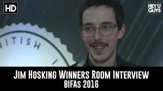 Jim Hosking Winners Room Interview - BIFAs 2016