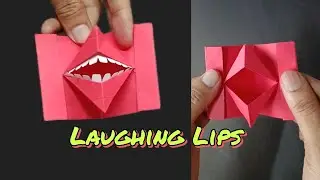 DIY Origami Paper Laughing Lips 👄/ Origami Paper Lips #diy