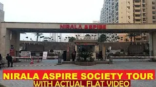 Nirala Aspire Noida Extension - Project Details & 4BHK Actual Flat Video - #NiralaAspire #NoidaExt.