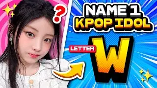 🗣️ Can You Name a K-pop Idol for Every Letter A–Z? ✍️ ANSWER - KPOP QUIZ ⏰