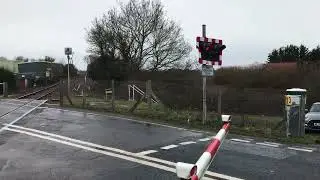 Beccles (London Road) Level Crossing (Suffolk) 13/02/2024