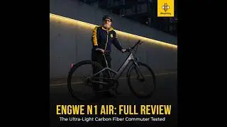 UNDER 16KG! The Engwe N1 Air Carbon Fiber E-Bike Review