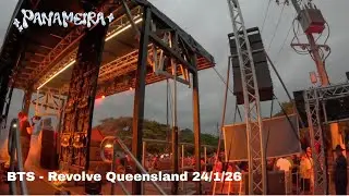 BTS Filming Content at Revolve Festival Queensland