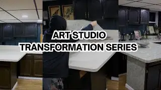 Art Studio | Cabinets, Sink & Island Refresh