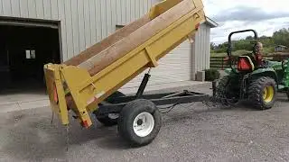Berkelman 2 ton dump trailer