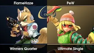 Cycom Weekly S3 #5 Winners Quarter - FlameHaze (Fox) Vs. PeW (Min Min) SSBU Ultimate Tournament