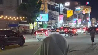 MAU KE MALL JALAN MACET,AKHIRNYA JALAN KAKI