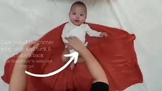 How to swaddle my baby- 5 different ways