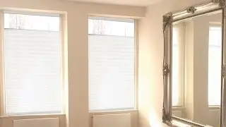 Cordless Top Down Bottom Up Pleated Shades