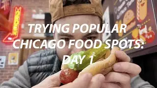 FOOD TOUR CHICAGO - DAY 1: Devil Dawgs, Culver's, Bavette's Bar & Boeuf