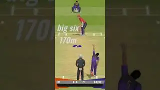 #RC22 big six in real cricket 22 #shorts #short