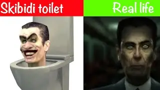 Skibid toilet in real life 100% real no fake no click byte under 1 minute