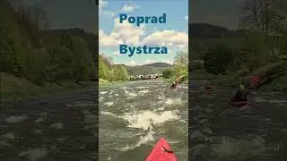 Wodnik Szuwarek - Poprad 2 - Bystrza #shorts #spływy #kajaki #watersprite #kayaking