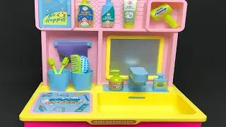 Cute Mini Washstand Playset Satisfying with Unboxing Compilation Toys ASMR Part 384