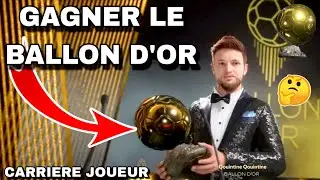 [ TUTO ] Comment Remporter le BALLON D'OR en Carri&egrave;re Joueur ? 😯 FC 26