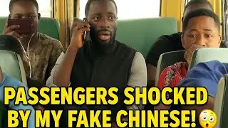 😂 😂 Fake Chinese Language Prank on the Bus | Kung Fu Master&rsquo;s Hilarious Reactions! 🥋🤣