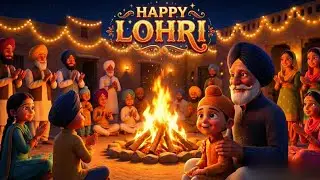 Happy Lohri 🎶 Kids Song | 2026”