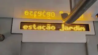 Alpha em opera&ccedil;&atilde;o na linha 8 (A18) | Trecho entre Barueri e Jardim Belval