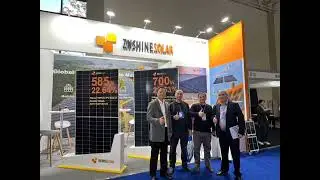 Znshine solar attend to Uzbekistan solar exhibition 2023