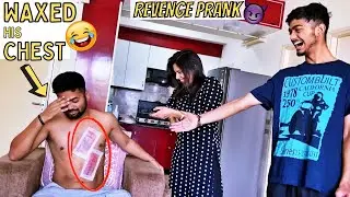 WAXED HIS CHEST | Most BRUTAL REVENGE Prank on Husband