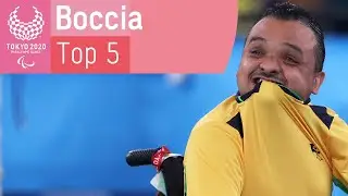5 лучших моментов бочча в Токио-2020 ⚪️ | Паралимпийские игры