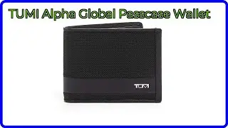 REVIEW (2025): TUMI Alpha Global Passcase Wallet. ESSENTIAL details.