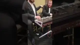 Avromi Berko & Yanky Briskman Sharing The Keyboard