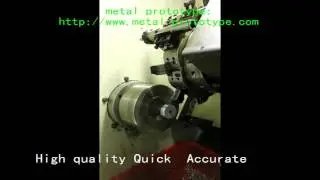 CNC machining at metal prototype