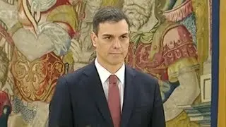 Pedro Sanchez sworn in as new Spanish PM