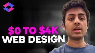 Ashar: $0 to $4K Offering Framer Web Design on Upwork - Testimonial