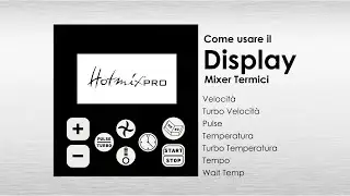 ITA | Come usare il Display Mixer Termici HotmixPRO